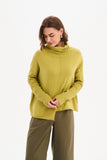 Tirelli - Roll Hem Pocket Knit - Deep Citrus