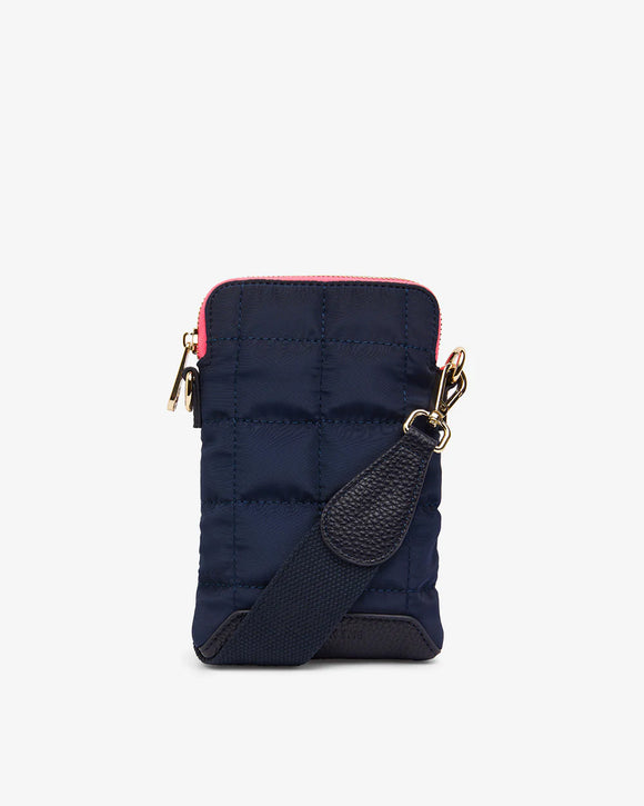 Elms + King - Baker Phone Bag - French Navy