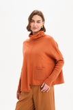 Tirelli - Roll Hem Pocket Knit - Amberstone