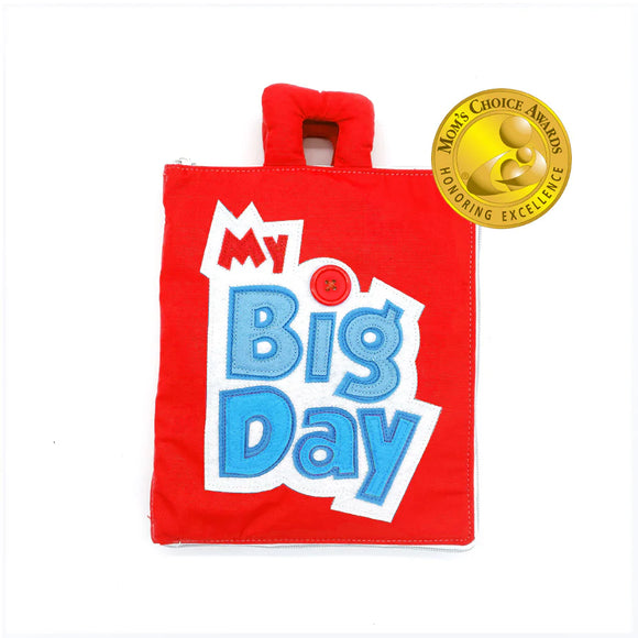 Curious Columbus - Fabric Activity Book - My Big Day