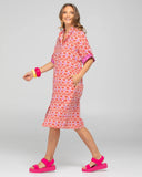 Boom Shankar - Maui Shirt Dress - Naples Pomodorro