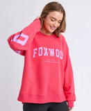 Foxwood - Interval Crew - Raspberry with Neon Lilac
