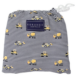 Korango - Cotton PJ’s Trucks & Diggers Print - Navy