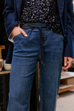 Italian Star - Hugo Straight Leg Jogger - Dark Denim