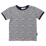 Korango - Cotton PJ’s Trucks & Diggers Print - Navy