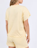 Foxwood - Stamp Tee - Lemon