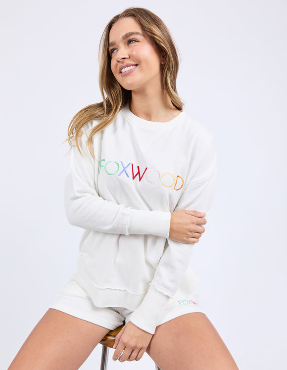 Foxwood - Simplified Confetti Crew - Vintage White