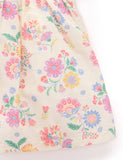 Purebaby - Linen Blend Dress - Mexican Floral