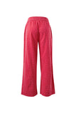 Ceres Life - The Lounge Pant - Textured Red Check