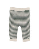 Bebe - Otto Stripe Organic Knitted Leggings