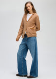 LD & Co - Collared Cardi - Camel