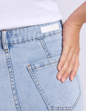 Foxwood - Balmy Short - Pale Blue Wash