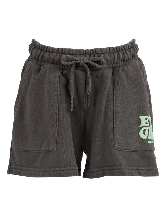 Eve Girl - Aths Fleece Shorts - Charcoal