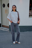Ceres Life - Sydney Straight Leg Jean - Washed Black