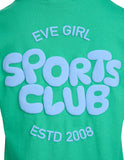 Eve Girl - Sports Club Tee - Green