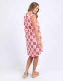 Foxwood - Biarittz Dress - Crimson Print