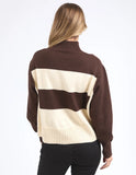 Foxwood - Canterbury Knit - Coffee Quartz / Vintage White