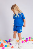 Eve Girl - Sports Club Fleece Shorts - Cobalt