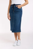 Italian Star - Hugo Summer Skirt - Dark Denim