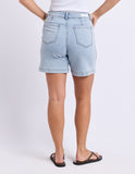 Foxwood - Balmy Short - Pale Blue Wash