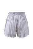 Ceres Life - Mila Shorts - College Blue Ladder Stripe