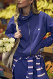 Ceres Life - Freya Zip Thru Sweat - Washed Navy