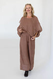 Eadie Lifestyle - Arana Linen Pants - Clay