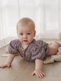 Rai & Co - Eliza Floral Romper - Indigo