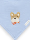 Purebaby - Doggy Bandana Bib - Surf