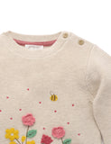 Purebaby - Woodland Jumper - Wheat Melange
