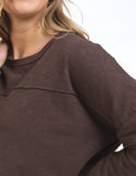 Foxwood - Jayne Throw On - Coffee Bean