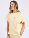 Foxwood - Stamp Tee - Lemon