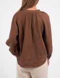 Foxwood - Sardinia Blouse - Chocolate