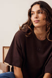 Ceres Life - Phoebe Premium Tee - Chocolate