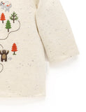 Purebaby - Castle Map Thick Long Sleeve Tee