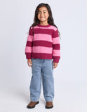 Eve Girl - Daria Knit Jumper - Cranberry