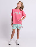 Eve Girl - Motion Tee - Rose/Mint