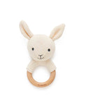 Purebaby - Knitted Rabbit Rattle