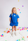 Eve Girl - Sports Club Fleece Shorts - Cobalt