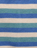 Purebaby - Knitted Leggings - Duck Egg Stripe