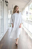 Easier Lifestyle - The Malle Linen Dress - White