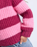 Eve Girl - Daria Knit Jumper - Cranberry