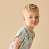 Wilson & Frenchy - Frosty Fruits Organic Short Sleeve PJ’s