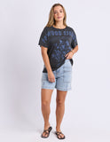 Foxwood - Botanical Garden Tee - Washed Black