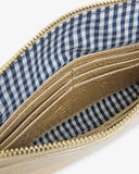 Elms + King - Bowery Wallet - Light Gold Crinkle