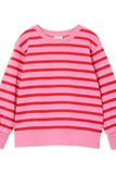 Milky - Stripe Sweat - Pink/Red Stripe
