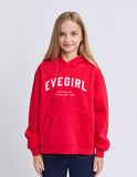 Eve Girl - Performance Hoodie - Red & White