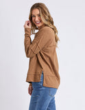 Foxwood - Jayne Throw On - Toasted Coconut