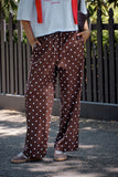 Ceres Life - Resort Pant - Chocolate Polka Dot