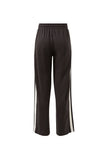 Ceres Life - Gigi Wide Leg Terry Trackpant - Phantom Side Stripe
